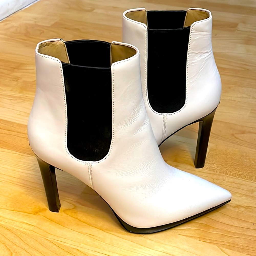 Michael Kors Brielle Leather Ankle Boots